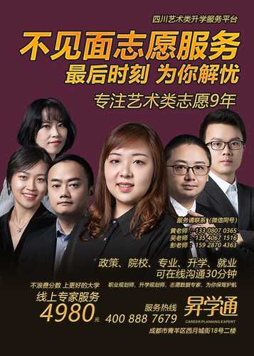 专家在线升学规划服务